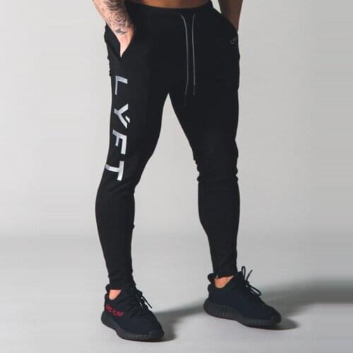 Solid Spring Joggers Pants Men Running Sweatpants Quick dry Trackpants Gym Fitness Sport Trousers Male Thin Training Bottoms