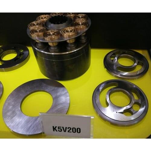 Kawasaki repair kit hydraulic piston oil pump parts K5V200 KOBELCO 470 CASE 480 mian pump spare parts