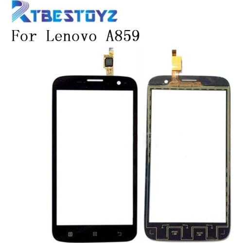 RTBESTOYZ Touch Glass For Lenovo A859 A 859 Touch Screen Digitizer Touch Panel Front Glass Lens Sensor
