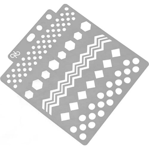 Hexagon Stencils Template Painting Scrapbooking Embossing Stamping Album Crafts 62KD