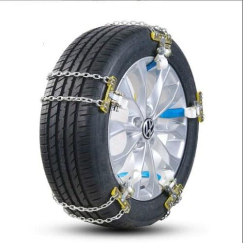 General Type of Automobile Tire Snow Chain Is Suitable for All Kinds of Cars and Off-road Vehicles Emergency Snow Tire Chain