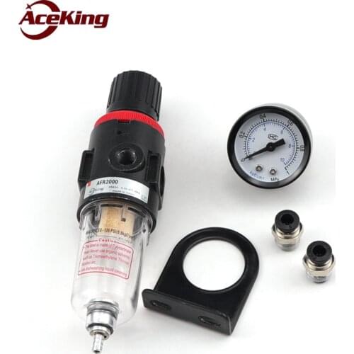 Air pressure regulating valve filter AFR2000 pressure regulating valve pressure reducing valve 2 points air oil water separator