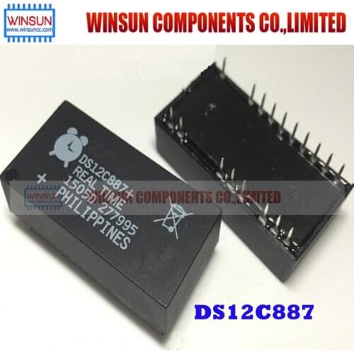 1pcs DS12887 DS12C887+ DS12887 DIP-18 Brand New Original in stock