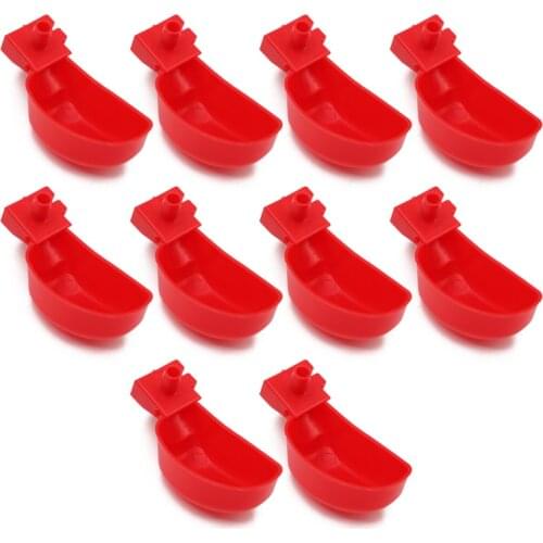 20Pcs Chicken Quail Automatic Drinking Piegon Duck Water Bowl Small Pet Bee Parrot Bird Small Animal