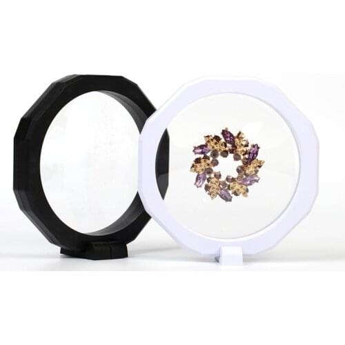 3D Floating Photo Frame Shadow Box Jewelry Display Packaging Ring Gem Storage Organizer Tissue Rare Goods Packaging Supplies