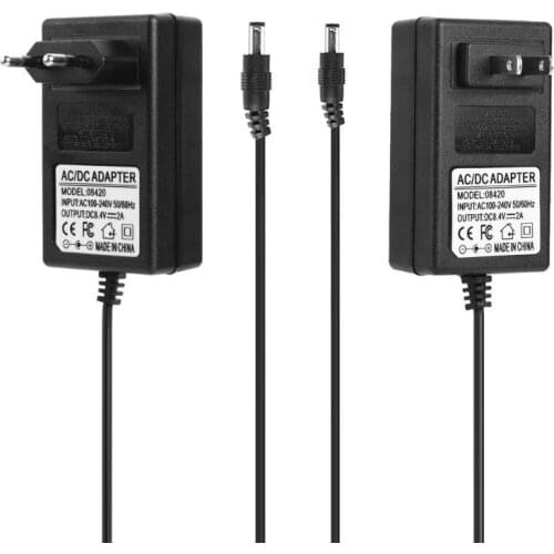 8.4V 2A 18650 Lithium Battery Charger DC5.5mm Plug Power Adapter Charger