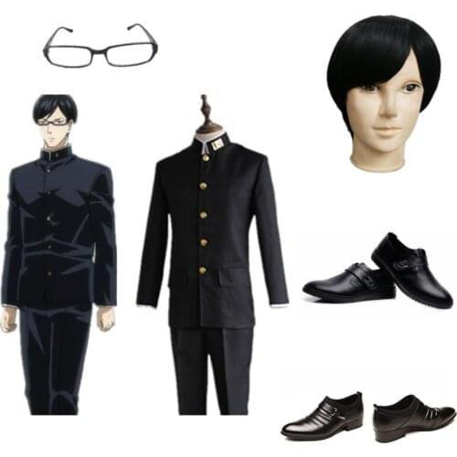 Anime Mob Psycho 100 Cosplay Costume Kageyama Shigeo Role Play Full Set Uniform Outfits Men Women Performance Costumes Suits Wig