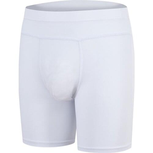 Mens Underwear Sexy U convex Boxers Long Man Boxer Homme Slip Panties Men Long Leg Anti-friction Underpants Hombre Boxershorts