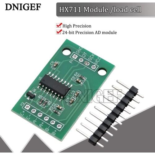 HX711 Weighing Pressure Sensor Module 24-bit Precision A/D Module for DIY Electronic Scale