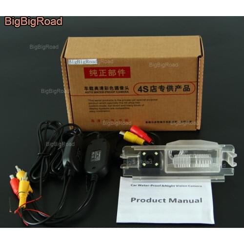 BigBigRoad For Renault Sandero / Dacia Sandero II 2012 2013 2014 2015 2016 Wireless Camera Car Rear View Reversing Camera