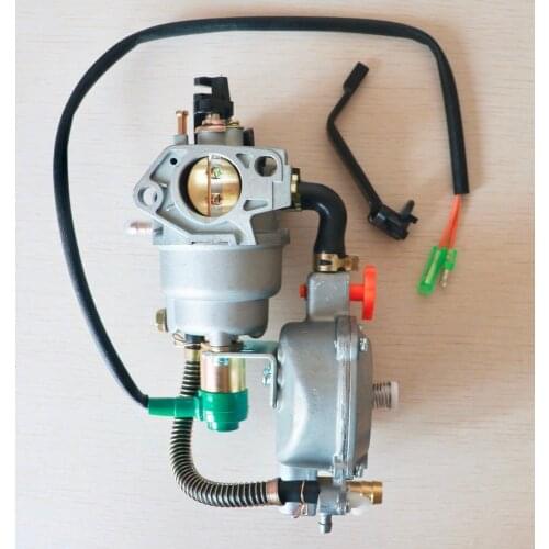 Carburetor for generator 188F GX390 dual fuel, carb 4.5-7.0KW manual choke carburetor generator parts