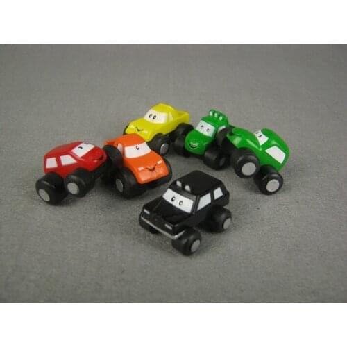 PVC mini truck figure hand-done Set Toy Playset/Cake Topper 6pcs/set