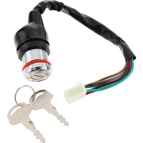 New 6 Wire ATV Ignition Switch+Key Set for Suzuki GN 125 Scooter