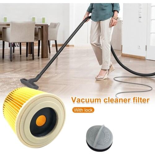 1 pcs Replacement Air Dust Filters Bags Fit for Karcher Vacuum Cleaners Parts Cartridge HEPA Filter WD2250 WD3.200 MV2 MV3 WD3