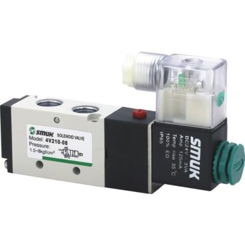 SMUK Type Pneumatic Components New Special Offer Promotion Valve Electromagnetic Valve AC110V DC24V AC36V 4V210-08