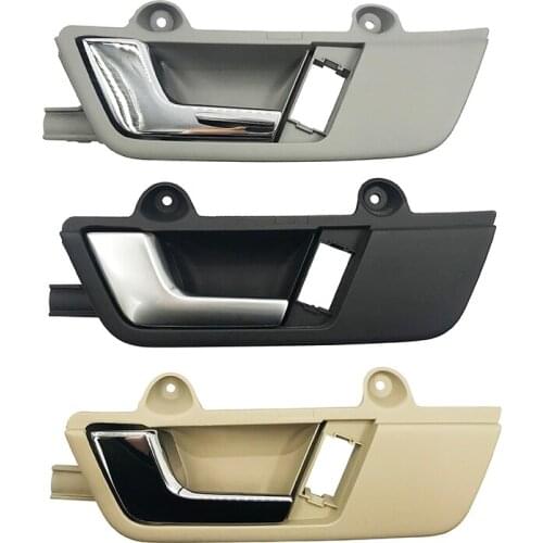 8E1837091F for Audi A4 B6 B7 2003-2008 Door Inner Panel Inner Handle Assembly with Electroplated Inner Buckle 8E1 837 091F
