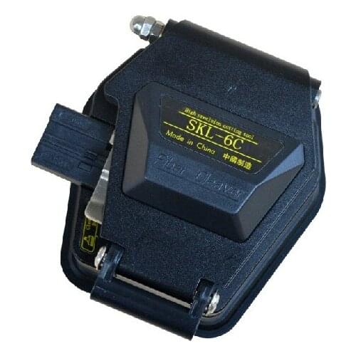 High Precision SKL-6C Optical Fiber Cleaver overed wire cable Fiber Cleaver FTTH Fiber Cutting Cleaver Free Shipping