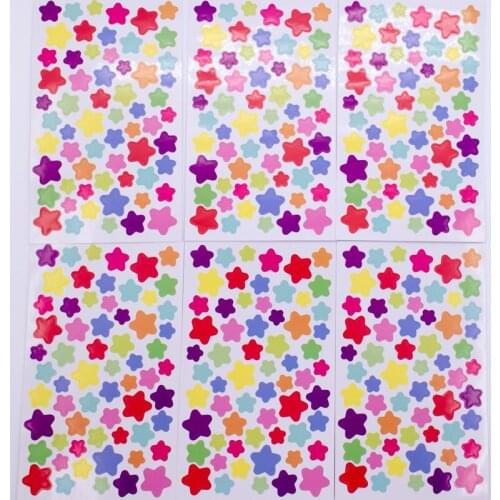 12 Sheets/Lot Colorful Ideas Korean Style Stationery Stickers DIY Multifunction Decoration Stickers Office Stationery