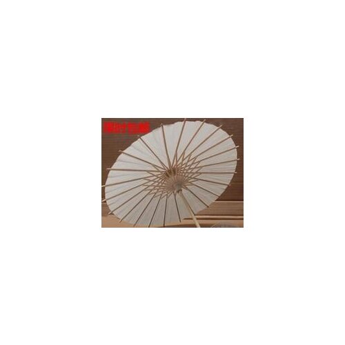 50pcs New Come Eco-friendly Bamboo White Color Long-handle Wedding Paper Parasols DHL Fedex Free Shipping
