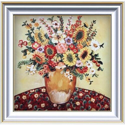 5D Diamond Painting Square/round Sunflowers Flower Arrangement Floral Picture Home Decor Handicraft Hobby Cross Stitch