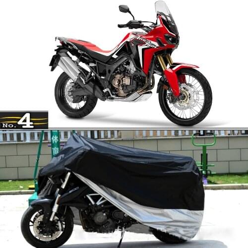 MotorCycle Cover For Honda CRF1000L WaterProof UV / Sun / Dust / Rain Protector Cover Made of Polyester Taffeta