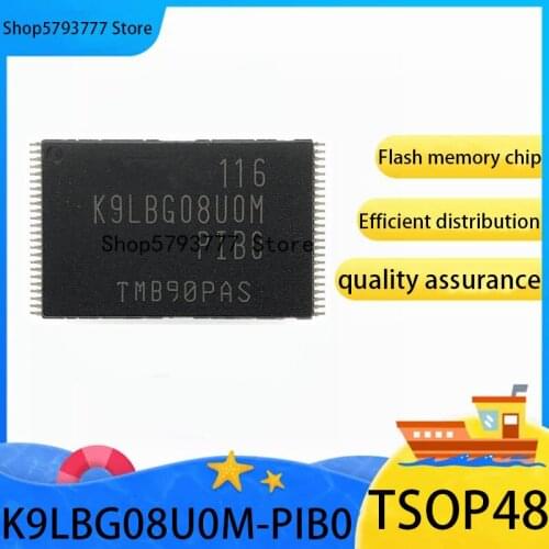 1PCS-10PCS New original authentic K9LBG08U0M-PIB0 TSOP-48 K9LBG08U0M TSOP48 Flash chip