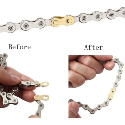 Bicycle Chain Connector Lock Quick Link Road Bike Magic Buckle Master Bicycle Chain Joint 6/7/8/9/10/11/12 Speed Cycling Parts