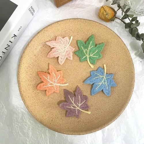 Maple Hairpin Candy-colored Liu Hai Clip Cute Girl Heart One-word Clip Bows for Girls Hair Ties Hair Clip