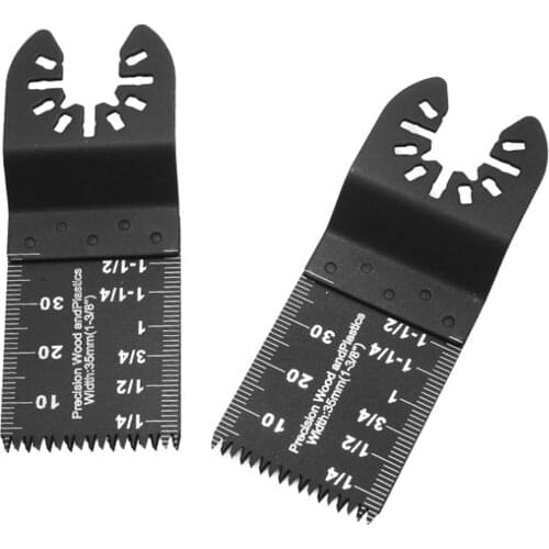 10PCS 35mm Multi-Function Bi-metal Precision Saw Blade Oscillating Multitool for Renovator Power Cutting Multimaster Tools