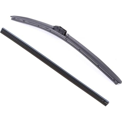 1Pcs Windscreen Wiper Rubber Refill 6mm Wide 14 to 26" Long Soft Insert Frameless Dedicated Car Parts