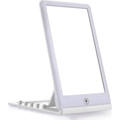 SAD Light Therapy Lamp LED Light Box with Stepless Touch with Adjustable Brightness for SAD/Depression/Sleep Diso