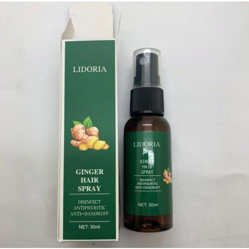 LIDORIA 30 ml Hair Loss Prevention Spray Essential Oil Liquid Mens and Womens Dry Hair Regrowth and Repair Hair Loss Products