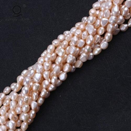 Wholesale9-10mm AA Baroque Shape Loose Freshwater Pearl For Making Fashion Jewelry