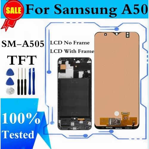 LCD For Samsung Galaxy A50 A505 LCD Display Touch Panel Digitizer Assembly For Samsung A505 SM-A505F Display Screen Replacement