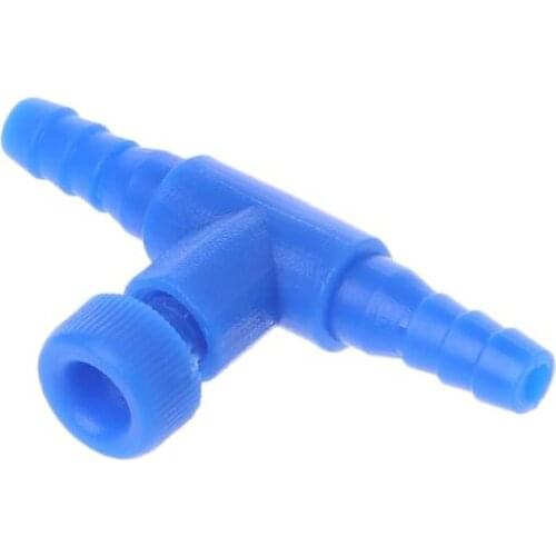 1 pcs 4mm Aquarium Fish Adjust Tank Air Line Tubing Volume Flow Control Valves