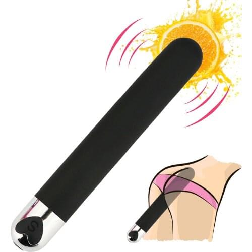 10 Vibration Mode Long Dildo Bullet Vibrators Magic Wand G-spot Massager Sex Toys for Women AV Stick