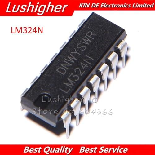 200PCS LM324N DIP14 LM324 DIP LM324P New Original IC