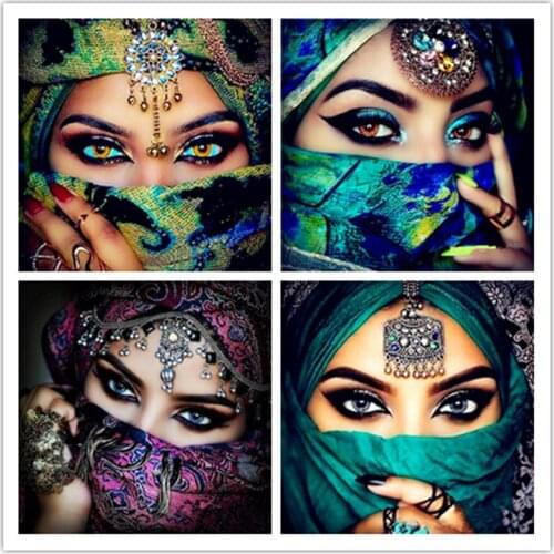 5d Diy Diamond Painting Mask Eyes Full Square Rhinestones Cross Stitch Diamond Embroidery Mosaic stickers,Needlework decoration