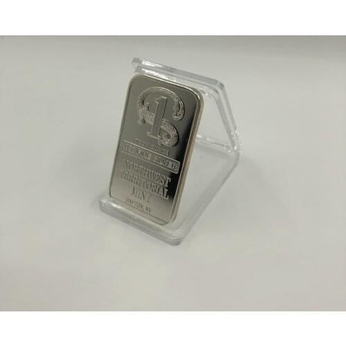 CO025 1 TROY OUNCE 999 FINE SILVER BULLION BAR NORTHWEST TEERITORIAL MINT DAT TIB NV METAL