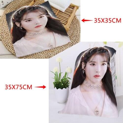 Custom IU 35x75cm Face Towels Facecloth Microfiber Washcloth Quick drying Sports Towel