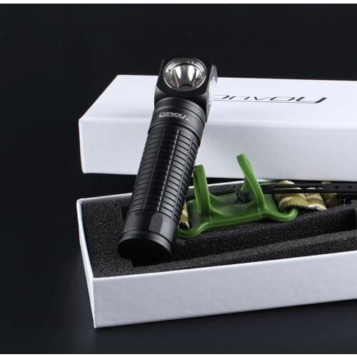 Convoy H1 with CREE XML2 Led Flashlight Headlight Mini Lantern 18650 Head lamp High Powerful Torch Fishing Camping Work Light