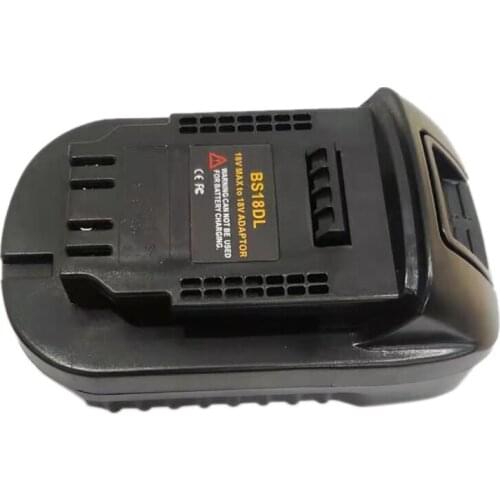 Hot BS18DL Battery Converter Adapter 18V to 18V for BAT609, BAT610, BAT611 to for Dewalt DCB200 Lithium Battery