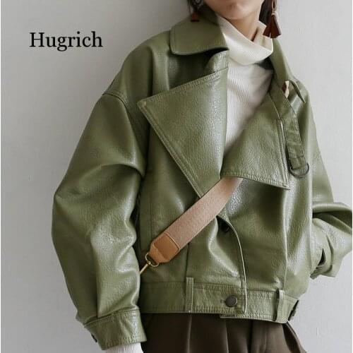 Hugrich Women's Leather Jackets