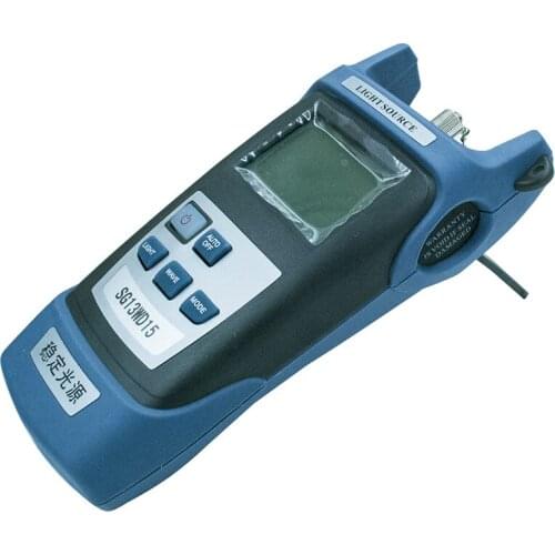 Power meter fiber optical price SG13WD15 Optical Light Source Dual wavelength Handheld fiber optical light source power meter