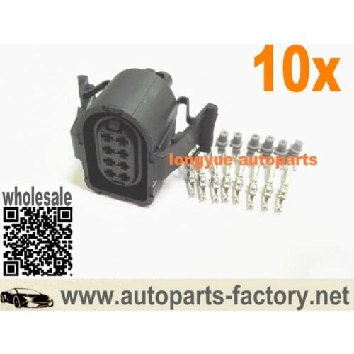 Longyue 10pcs 8 pin Female Plug 3A0 973 714 Repair Connector kit 3A0973714