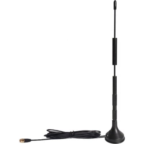 Mobile car antenna omni directional 5.8ghz 5ghz wifi antenna with magnetic base and sma male connector 3 meters cable
