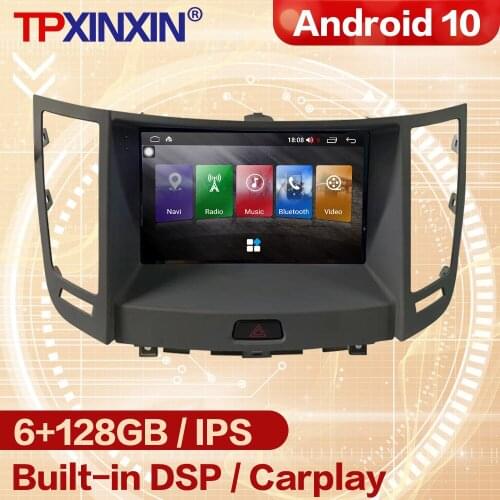 Carplay Multimedia Android Player Auto Car Radio Stereo For Infiniti FX35 2009 2010 2011 2012 2013 GPS Video Receiver Head Unit