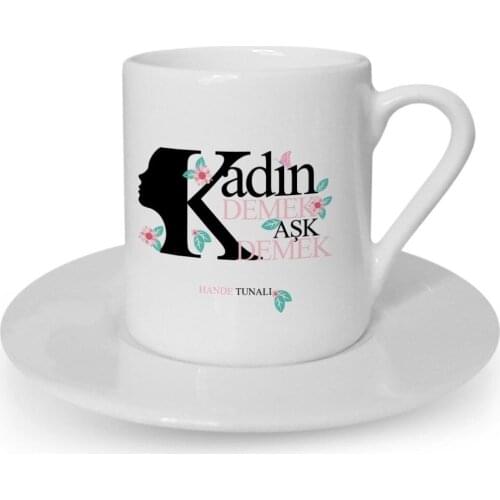 Personalized Custom Women Day Themed Turkish coffee Cup-1