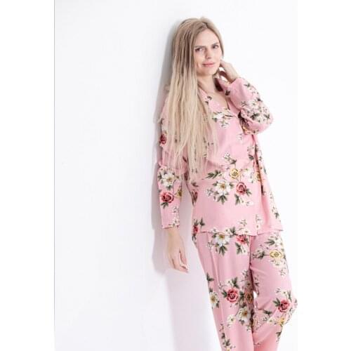 Pijama Denizi Women's Long Sleeve Pajamas