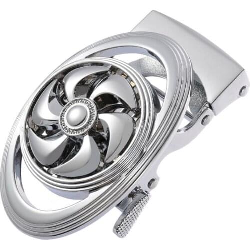 Alloy Automatic Buckle Belt Buckle suitable for:33-36mm Mens Solid Buckle Automatic Ratchet Leather Belt Buckle